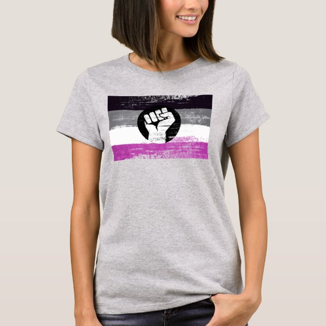 Asexual Resistance Pride T-Shirt (Front)