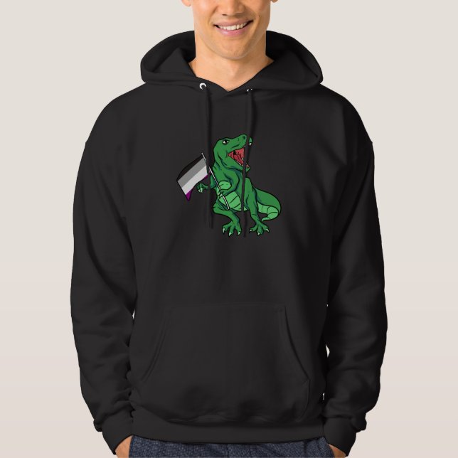 Asexual Rex Hoodie (Front)
