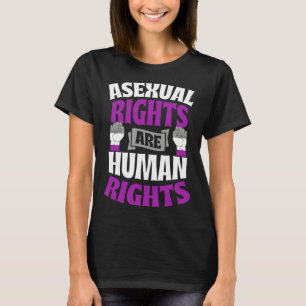 Asexual Rights Are Human Rights Protest March Ace  T-Shirt