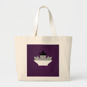 Asexualité Fierté feuille d'érable sac à dos