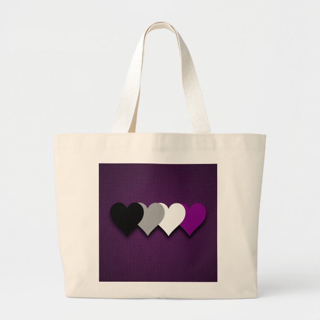 Asexuality orgueil coeur sac à dos (Devant)