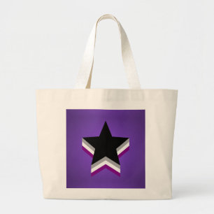 Asexuality pride stars Sac à dos