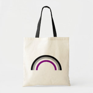 Asexuality rainbow pride Tote Bag
