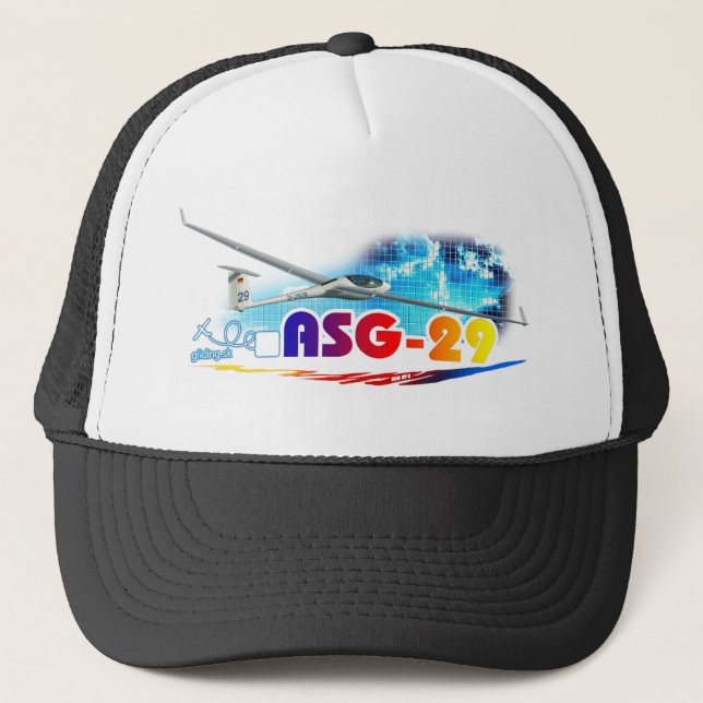 ASG 29 Schleicher Glider Trucker Hat (Front)