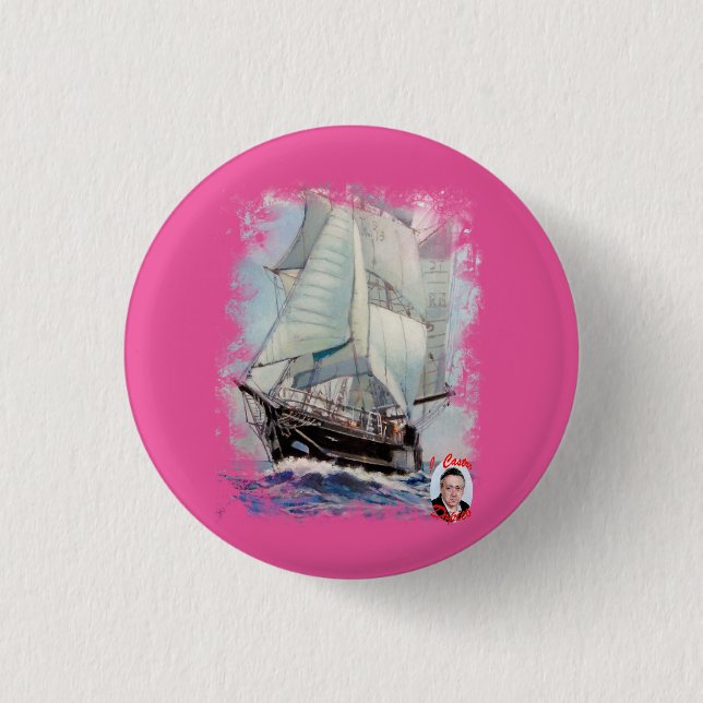 Asgard II 1 Inch Round Button (Front)