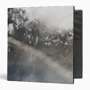Ash and steam continue billowing binder