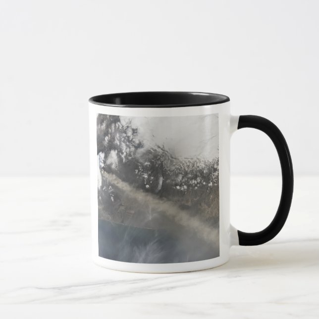 Ash and steam continue billowing mug (Right)