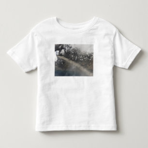Ash and steam continue billowing toddler t-shirt