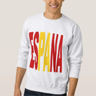 Ash gray men's sweatshirt ESPANA
