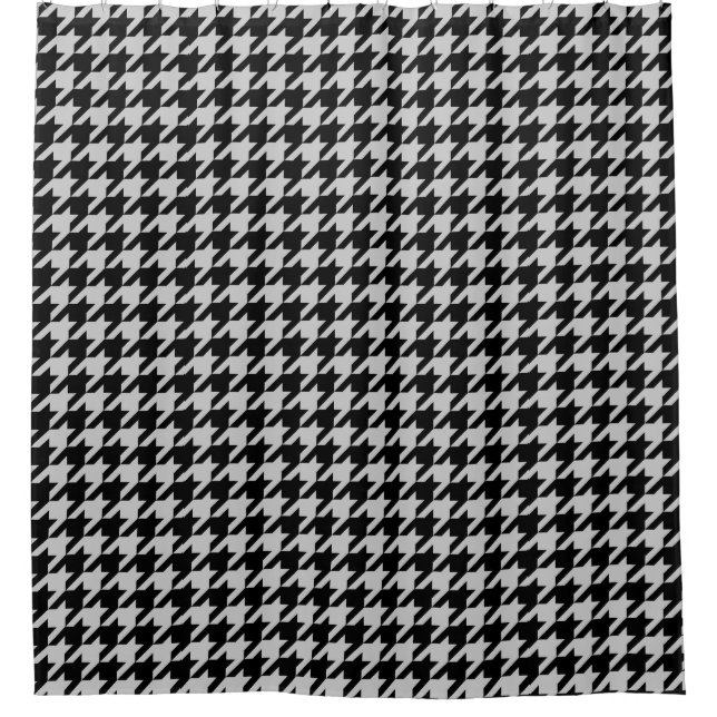 Ash Grey Black Houndstooth Check (Front)
