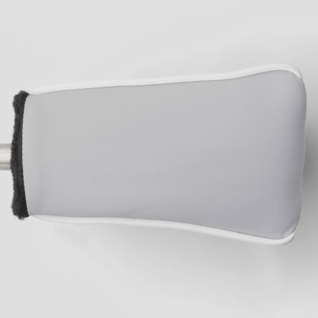 Ash Grey,Cloud,Cotton Seed, Golf Head Cover (Front)
