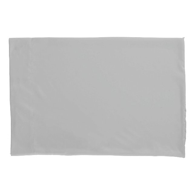 Ash Grey,Cloud,Cotton Seed, Pillowcase (Front)