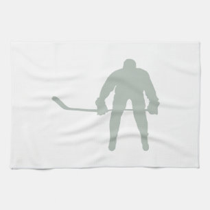 Ash Grey Hockey Kitchen Towel