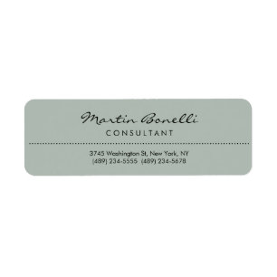Ash Grey Modern Minimalist Plain