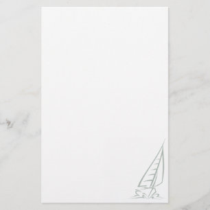 Ash Grey Sailing Stationery