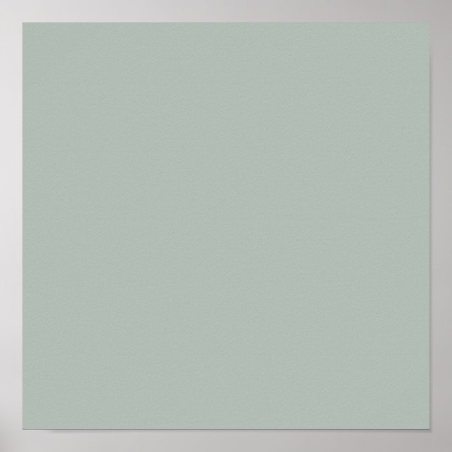 Ash grey (solid colour) poster (Front)