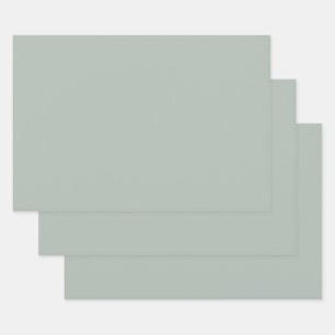 Ash grey (solid colour) wrapping paper sheet