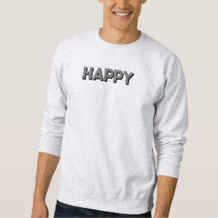 Ash grey sweatshirt for men and women's wear