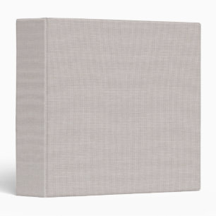 Ash Linen Texture Blank Minimalist Clean Binder