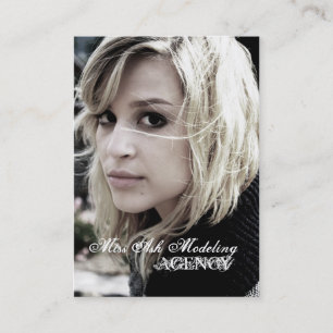 Ash Modelling, AGENCY Business Card