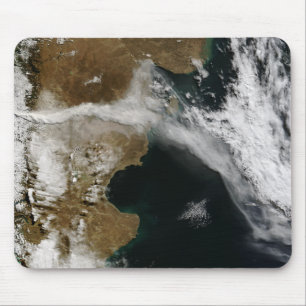 Ash plume from eruption of Chaiten volcano, Chi Mouse Pad
