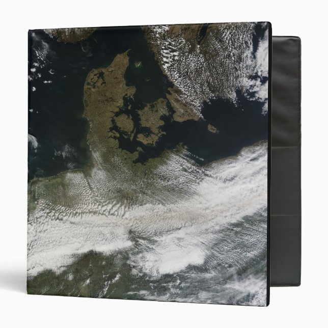 Ash plume from Eyjafjallajokull Volcano 2 Binder (Front/Inside)