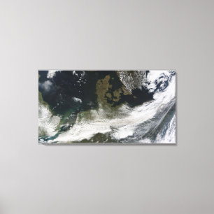 Ash plume from Eyjafjallajokull Volcano 2 Canvas Print