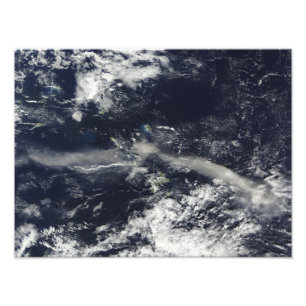 Ash Plume from Soufriere Hills, Montserrat Photo Print