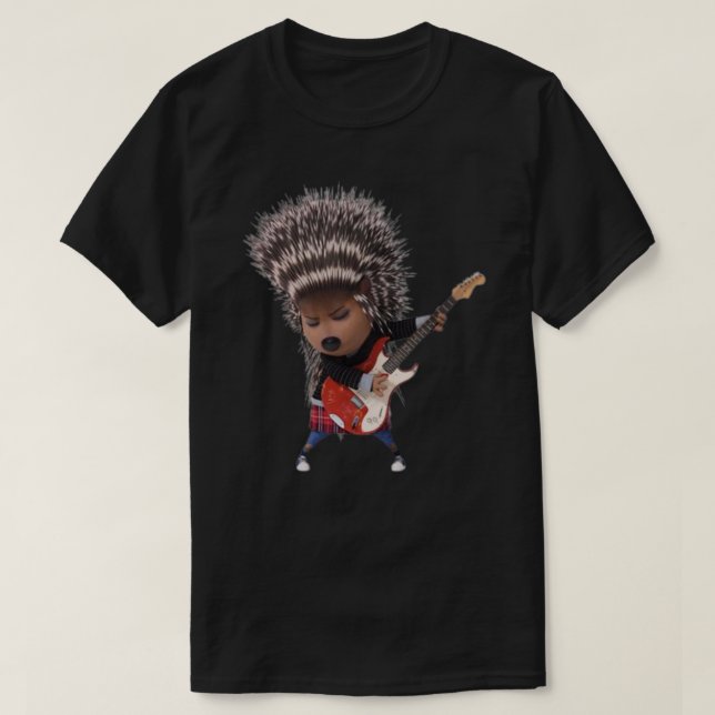 ASH- SING Sticker T-Shirt (Design Front)