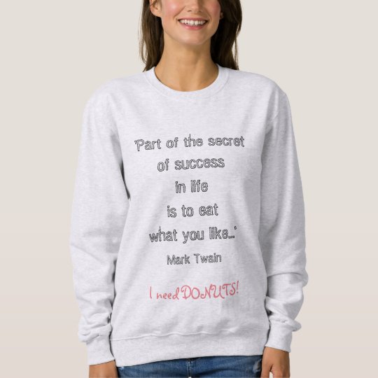 Ash Women's Sweatshirt for doughnuts lover with
