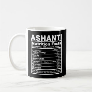 Ashanti Nutrition Facts Ashanti Name Coffee Mug