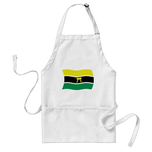 Ashanti People Flag Apron (Front)