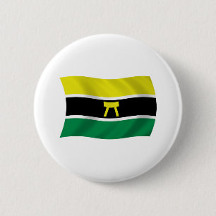 Ashanti People Flag Button