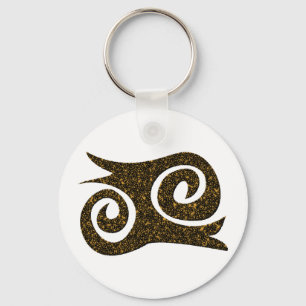 Ashanti Symbol Courage Adinkra Keychain