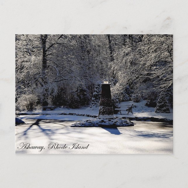 Ashaway, Rhode Island Postcard (Front)