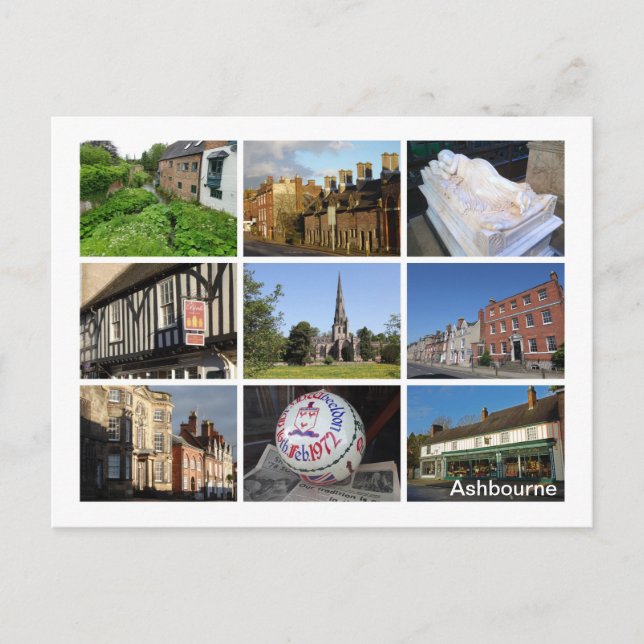 Ashbourne Postcard (Front)