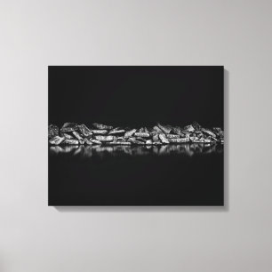 Ashbridges Bay Breakwall 1 Canvas Print