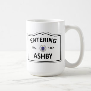ASHBY MASSACHUSETTS Hometown Mass MA Townie Coffee Mug