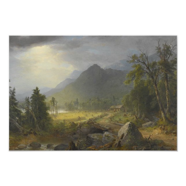 Asher Brown Durand - The First Harvest Photo Print (Front)