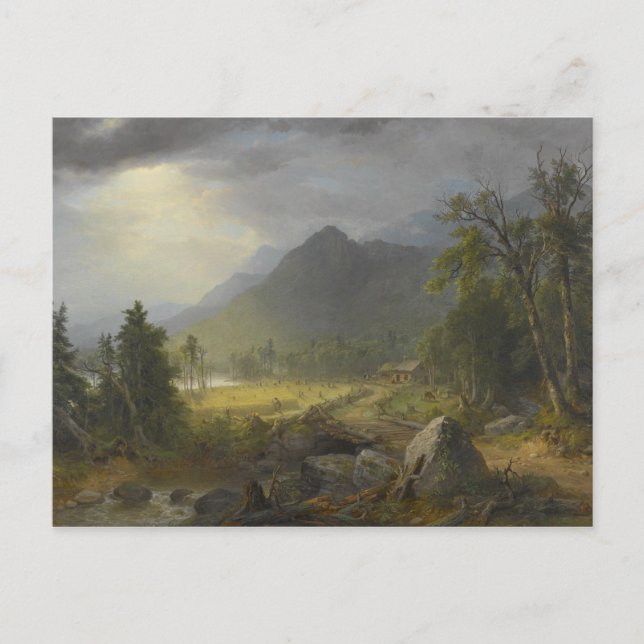 Asher Brown Durand - The First Harvest Postcard (Front)