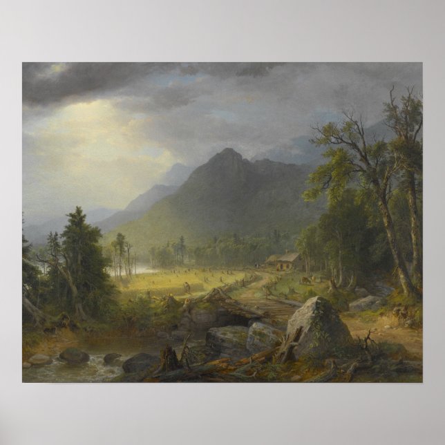 Asher Brown Durand - The First Harvest Poster (Front)
