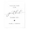 ASHER Elegant Calligraphy Wedding Guestbook Sign