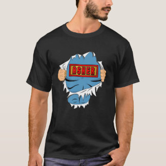 Asher Name Superhero T-Shirt