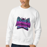 "Ashes Reign - Psychedelic Bat Silhouette Tee"