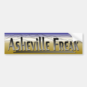 Asheville Freak BS.1 Bumper Sticker