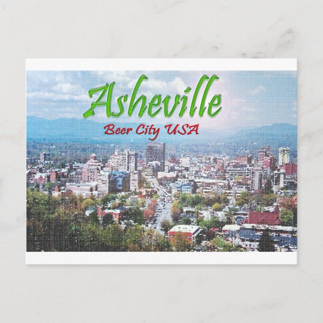 ASHEVILLE, NORTH CAROLINA POSTCARD (Front)
