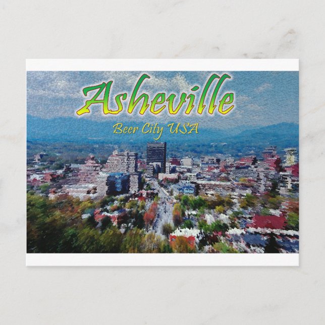 ASHEVILLE, NORTH CAROLINA POSTCARD (Front)