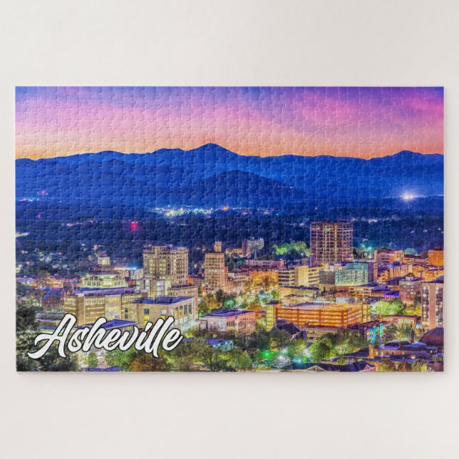 Asheville, North Carolina, USA Jigsaw Puzzle (Horizontal)