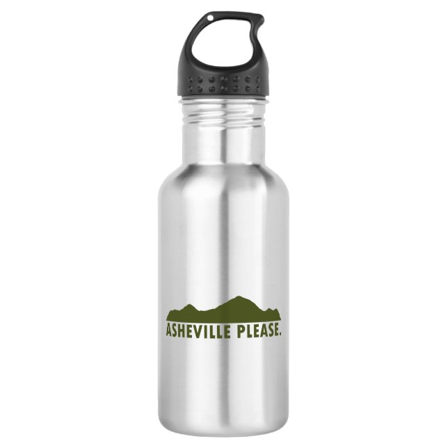 Asheville Please 532 Ml Water Bottle (Front)