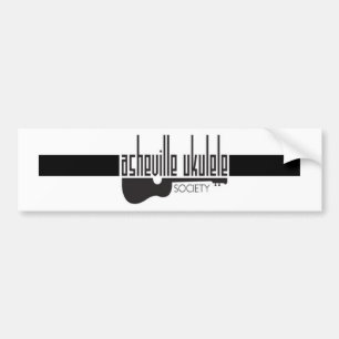Asheville Ukulele Society Bumper Sticker